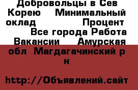 Добровольцы в Сев.Корею. › Минимальный оклад ­ 120 000 › Процент ­ 150 - Все города Работа » Вакансии   . Амурская обл.,Магдагачинский р-н